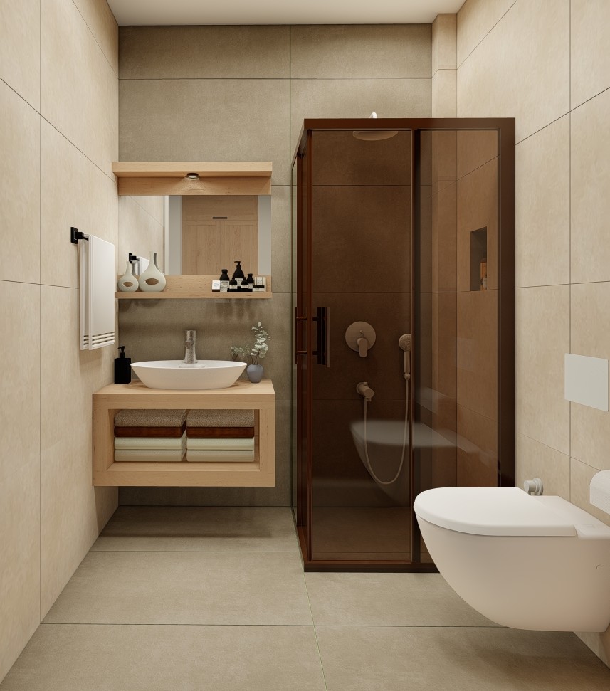 Modern banyo tasarımı